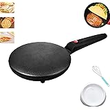 Instant Crepe Maker, Crepe Maker Electric, Non-stick Electric Crepe Maker, Electric Crepe Maker Pizza Pancake Machine, Portab