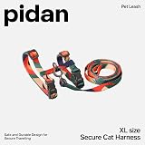 pidan Cat Harness and Leash Set XL Escape Proof Adjustable Multicolor view 2