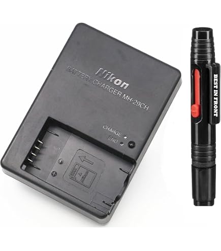 Alimentatore Nikon Coolpix A Caricabatteria Originale MH-27 MH27 Per Nikon Micro Single Nikon En El20 Charger - 6