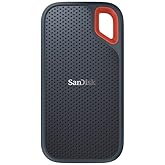 SanDisk 1TB Extreme Portable External SSD - Up to 550MB/s - USB-C, USB 3.1 - SDSSDE60-1T00-G25