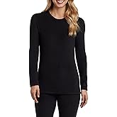 Cuddl Duds Women's Fleecewear with Stretch Crew Neck