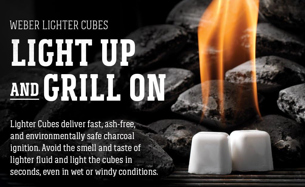Weber 7417 Lighter Cubes: Garden & Outdoor