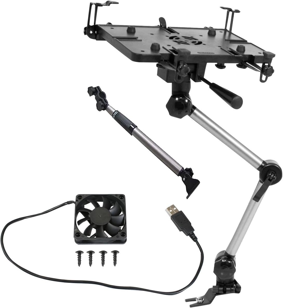 Mobotron Ms 426 Standard Car Tablet Laptop Mount Holder Stand W C Clamp Mount Laptop Accessories Evertribehq Computers Accessories