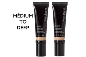 2 PCS MARY KAY CC CREAM SUNSCREEN BROAD SPECTRUM SPF 15 1 FL. OZ.MEDIUM TO DEEP