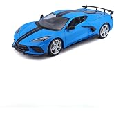 Maisto 1:18 Special Edition 2020 Chev Corvette Stingray Z51 (High-Wing) Blue