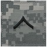 Authentic Military Rank Insignia US Made (Private - ACU)