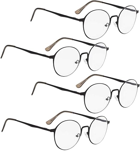 retro round reading glasses