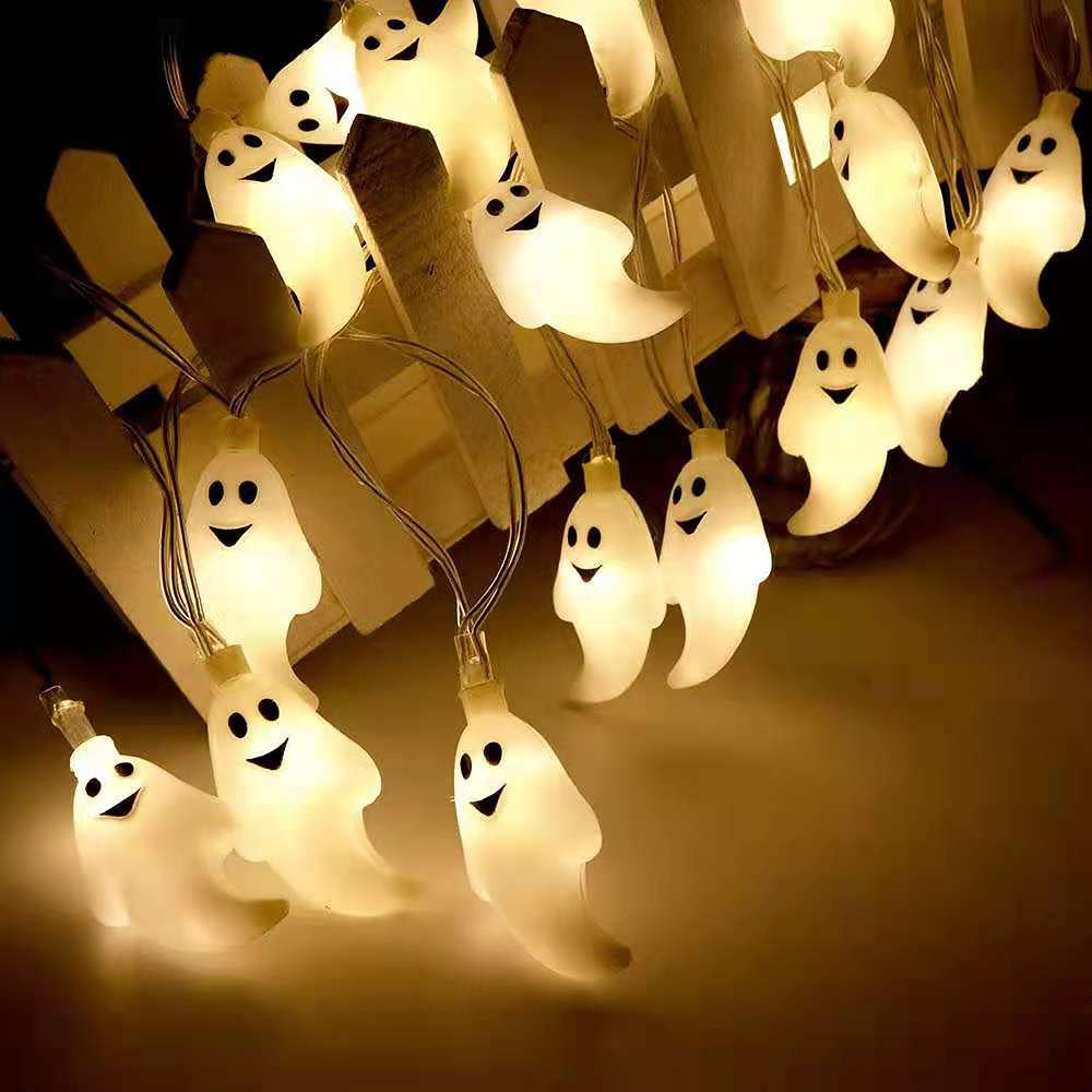 DingYongliang Ghost Decorations - 3m20 LED for Outdoor & Indoor Halloween Parties