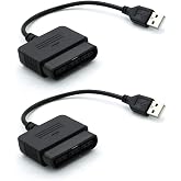DEVMO PlayStation 2 Controller to PlayStation 3 or PC Adapter