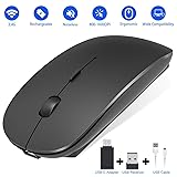Wireless Mouse Computer 2.4G Silent Chargeable