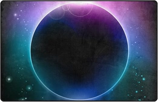 Amazon Ayustyle カーペット ラグマット フロアマット 150 100cm オーロラ 綺麗な星空 宇宙柄 星柄 天体 夜空 極光 北欧デザイン マット 長方形 絨毯 リビング 床暖房対応 こたつ敷き 滑り止め付 洗濯機可 手洗い ラグ カーペット オンライン通販