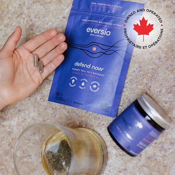 EVERSIO WELLNESS ORGANIC DEFEND NOW TURKEY TAIL 12:1 EXTRACT POUCH, 60 CT