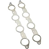 Michigan Motorsports LS Multi-Layer Steel (MLS) Header Manifold Exhaust Gasket | Direct Replacement for GM 12617944 | High-Performance Seal for LS1 LS2 LS3 LS6 LQ4 LQ9 4.8 5.3 5.7 6.0 6.2 Engines