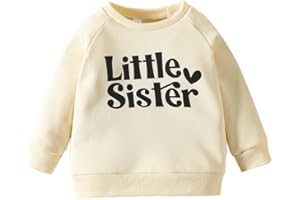 Toddler Baby Girl Boy Clothes Fall Winter Sweatshirt Casual Long Sleeve Crewneck Tops Pullover 2M-3T