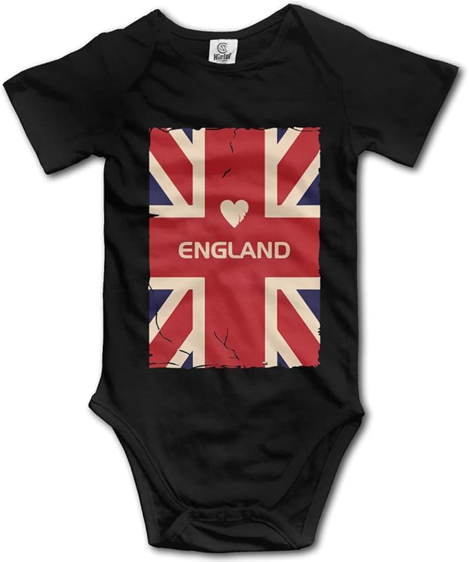 England Flag GB UK Great Britain Newborn Infant Baby 100