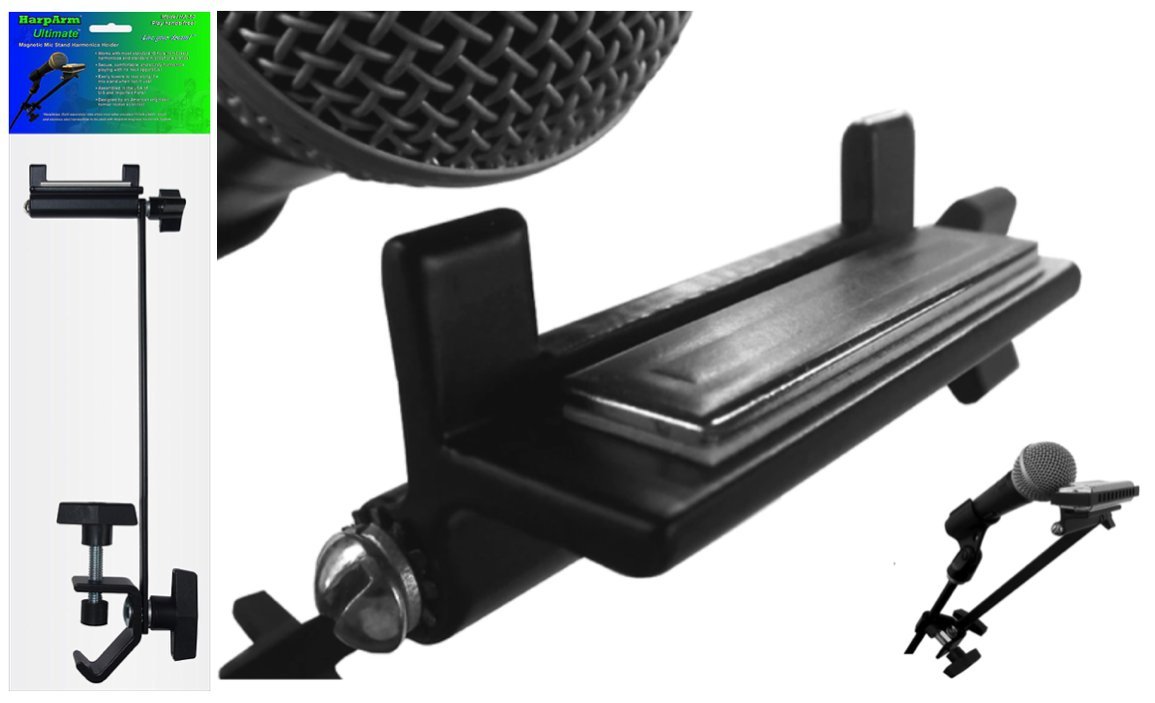 HarpArm Ultimate Mic Stand Harmonica Holder on Galleon Philippines