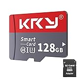 SD Card 128GB Memory Card with SD Adapter, High