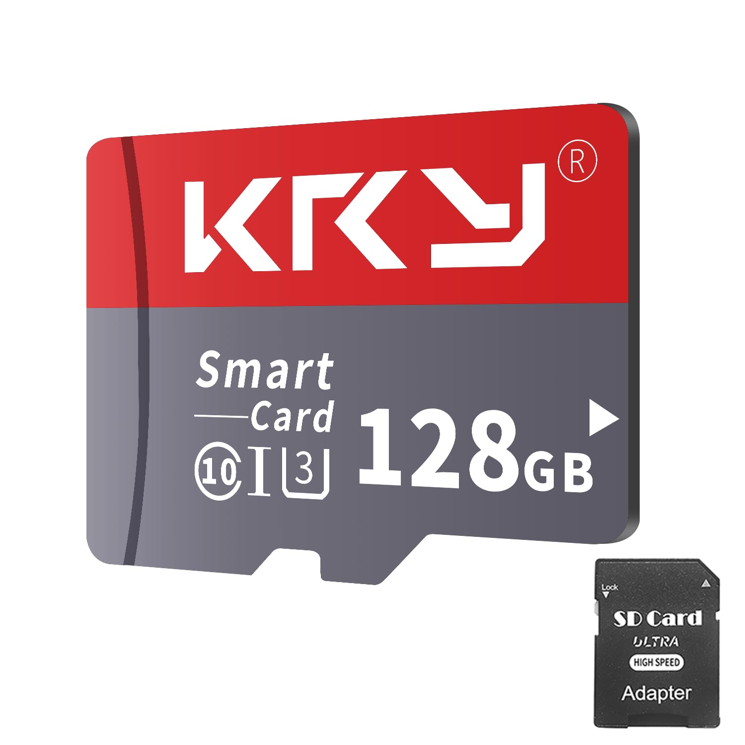 SD Card 128GB Memory Card with SD Adapter, High