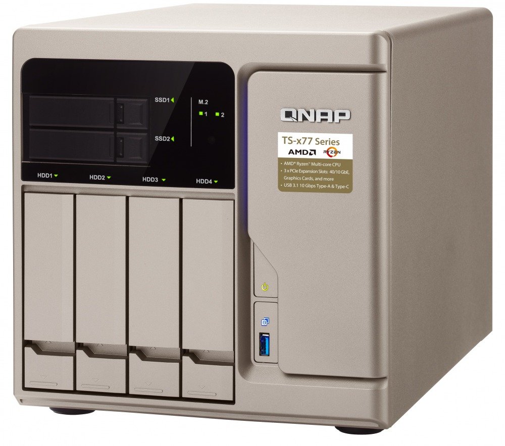 QNAP NAS De 6 Bah as AMD Ryzen 5 1600 De 6 Core 3 2 GHz TS De 677 qnap-nas-de-6-bah-as-amd-ryzen-5-1600-de-6-core-3-2-ghz-ts-de-677
