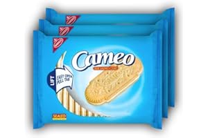 EBANEY Cameo Creme Sandwiches Cookies (Pack of 3)