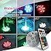 KIKOMO Submersible LED Lights with Remote, 13 Colors 4 Modes Battery Operated Underwater LED Light Pucks for Pool Hot Tub Bathtub