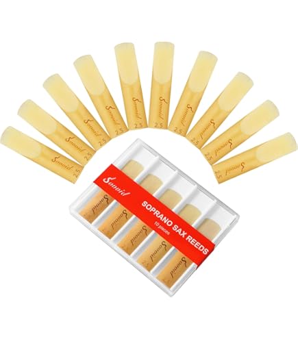 Ance Per Sassofono Soprano Rico Plasticover - Durezza 1,5 (Confezione Da 5)