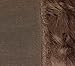 Faux Fur Fabric Long Pile Monkey Shaggy Brown / 60
