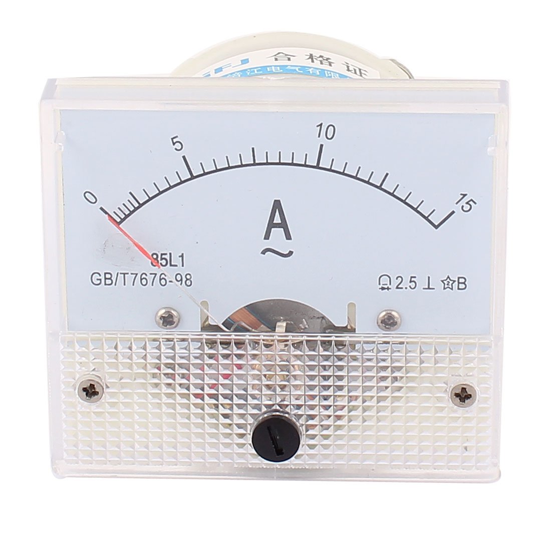 sourcingmap AC 0-15A Analog Ammeter Analogue Panel Ampmeter Current Meter Gauge