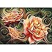 DIY 5D Diamond Painting Kits Full Drill, Astory Rhinestone Crystal Embroidery Pictures Cross Stitch for Home Wall Decoration Bright flowers 40x30 cm(15.7x11.8inch)
