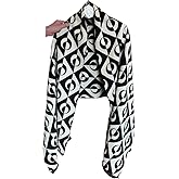 FairyCity Women's Soft pashmina Shawl Oversized Winter Warm blanket Scarf Long Cashmere Shawls Wraps Geometric patterns
