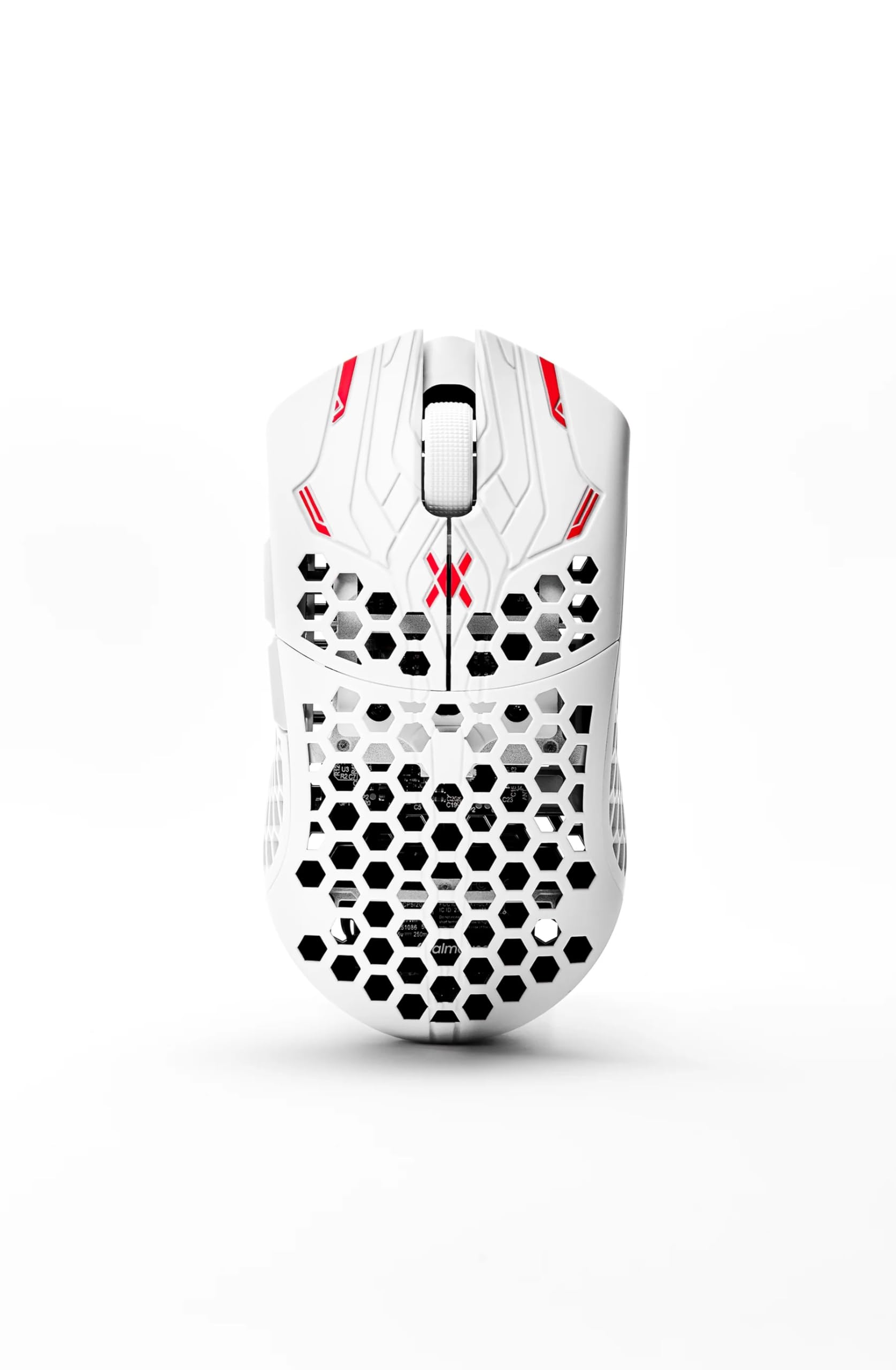 FinalMouse UltralightX Pro Series White RED AceU Wireless Gaming