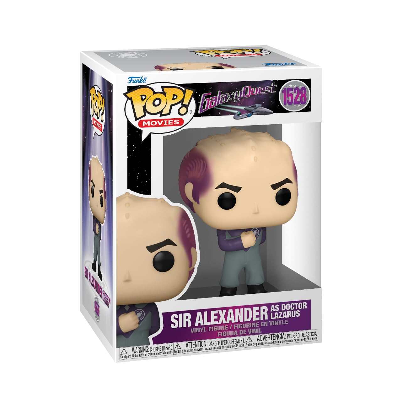 Funko Pop! Movies: Galaxy Quest – Alexander Dane - Dr. Lazarus - Collectable Vinyl Figure - Gift Idea - Official Merchandise - Toys for Kids & Adults - Movies Fans - Model Figure for Collectors