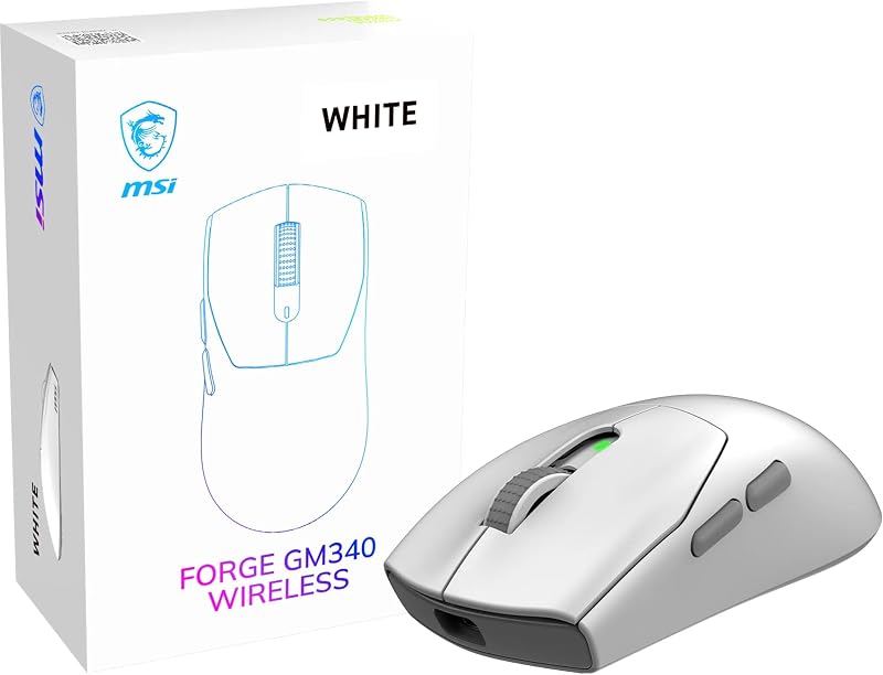 Forge GM340 Wireless White - Rato Óptico Sem Fios para Gaming