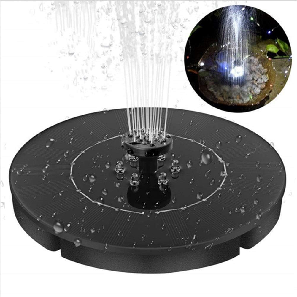 OCLOO De bomba solar Fuente con la bomba de la fuente portátil flotante