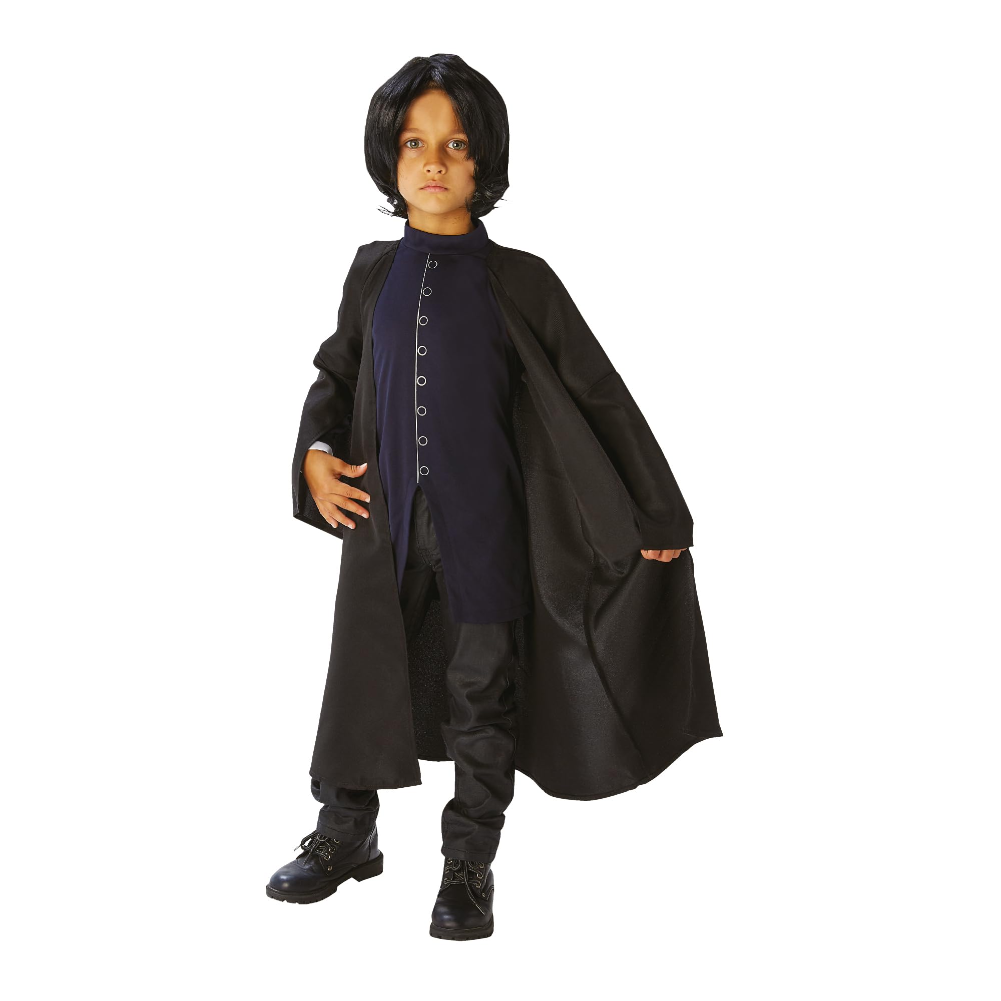 Rubies Official Harry Potter Professor Severus Snape Robe Costume, Childs Size Medium Age 5-6 Years Halloween