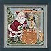 Jolly Old Elf Beaded Counted Cross Stitch Kit Mill Hill 2018 A Visit from St Nick Quartet Series MH171833