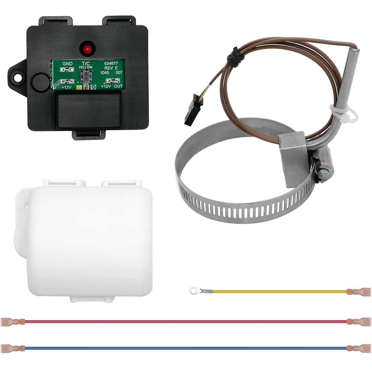 Photo 1 of Genuine Norcold 637360 Temp Monitor Control Compatible with Norcold 2118 1200 1201 1210 1211 Series RV Refrigerator Cooling Unit Direct Replacement Factory Certified 634677*634678 RV Fridge Parts