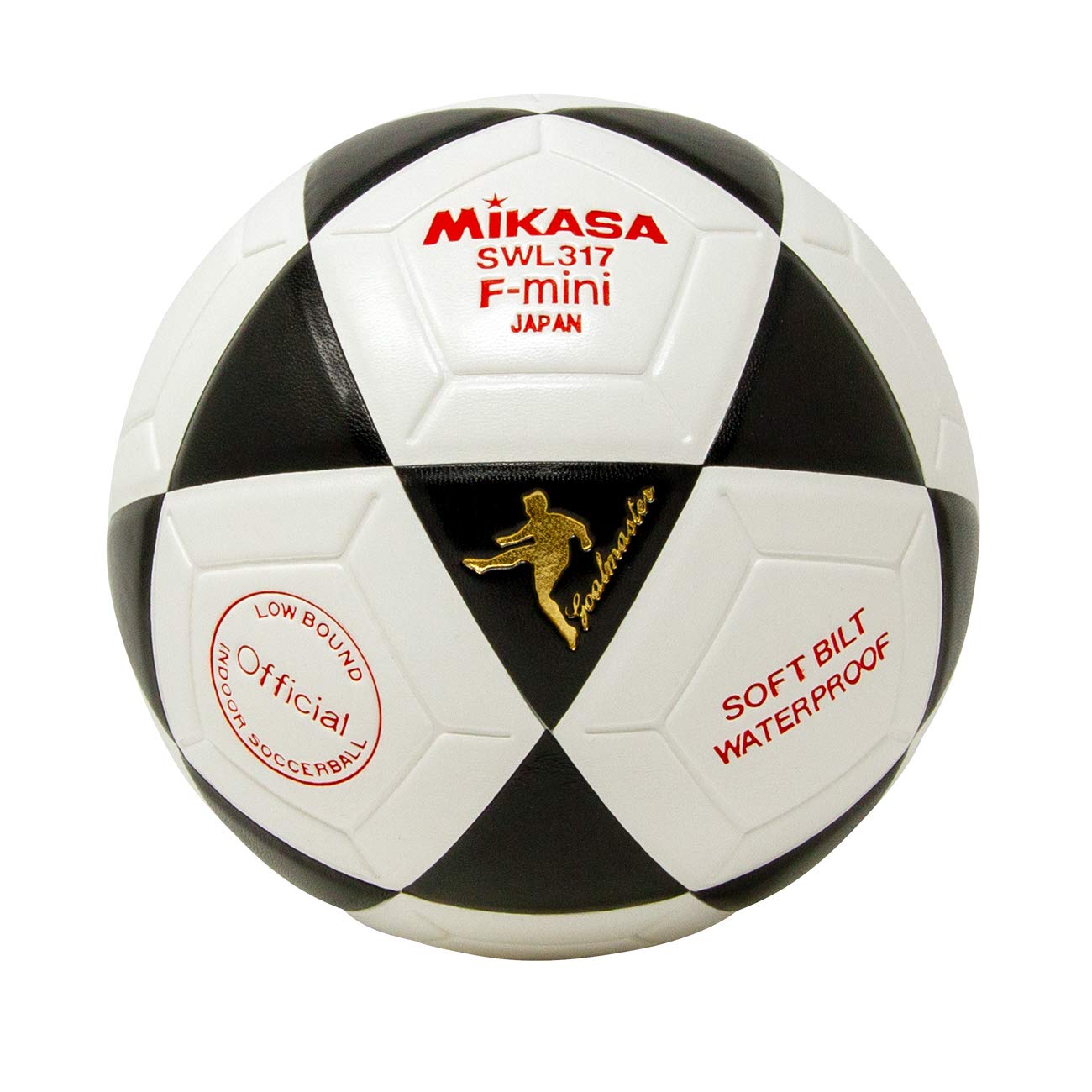 Mikasa D93 Indoor Series Soccer Ball,Black