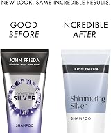 John Frieda Shimmering Silver Shampoo 250ml - Silver Gray Tone view 2