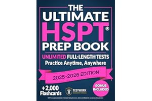 The Ultimate HSPT® Prep Book: Authentic Practice Exams, Thousands Of Exercises, And A Step-By-Step Plan To Crush Exam Anxiety, Master The HSPT®, And Secure Catholic Success On Your First Try