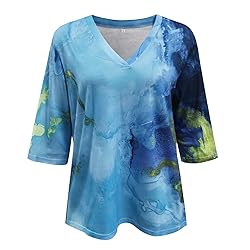 Cheifay Tank Tops Women Graphic Design 3/4 Sleeve