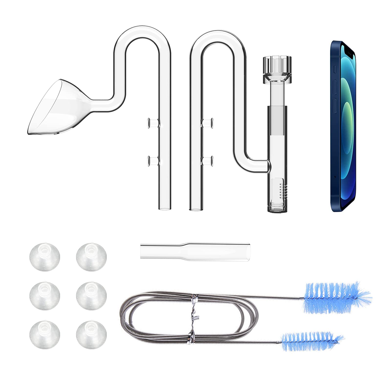 Photo 1 of MagTool Aquarium Mini Set with Skimmer Lily Pipe for Mini and Nano Tank (Mini 13IN 10OUT)