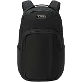 Dakine Campus Backpack 33L, Laptop Sleeve &amp; Cooler Pocket, Black | Campus backpack, 33L with 4 compartments, padded 15in laptop sleeve, insulated cooler pocket, fleece sunglass pocket