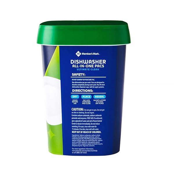 MEMBER’S MARK AUTO DISHWASHER PACS, ULTIMATE CLEAN (105 COUNT)
