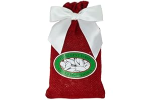 Fiddyment Farms 1 Lb Lightly Salted Pistachios in Red Burlap Bag