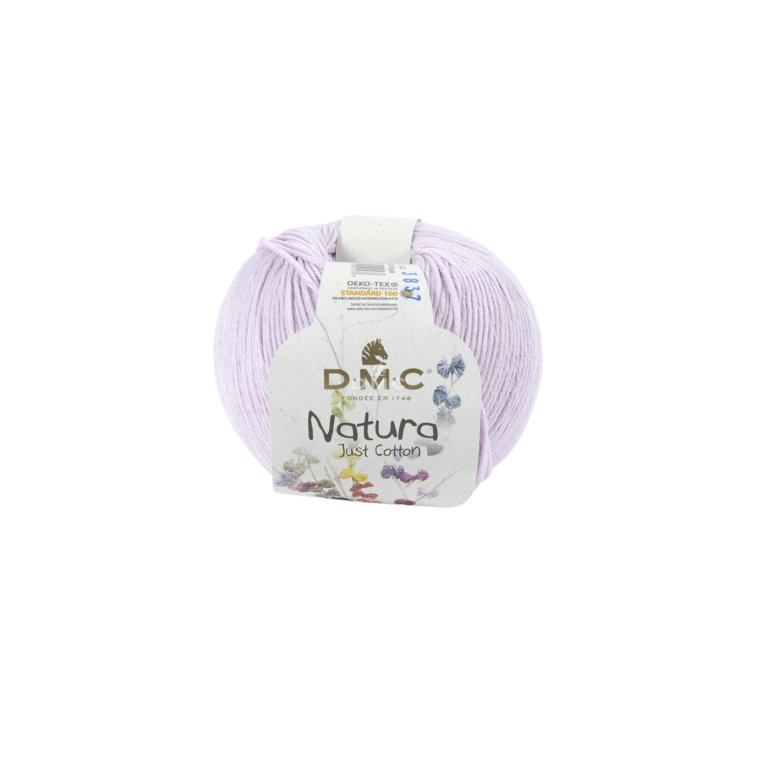 DMC Natura Yarn, 100% Cotton, Rose Soraya (N32), 50g — image 1