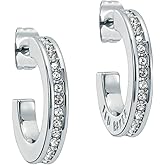 Ted Baker London Sinliaa Crystal Hoop Earrings For Women