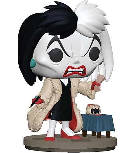 Amazon.com: Funko Pop Disney Villains Cruella De Vil Vinyl Figure