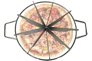 Stainless Steel Cake Divider, Cake Portion Marker, Round Cakes Slices & Pie Slicer Marker, Cakes Divider Cutter with Side Han