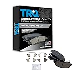 TRQ Front Brake Pads Ceramic Compatible with